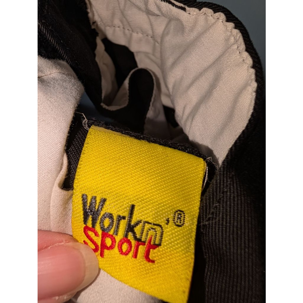 Work N Sport Black Chinos Khakis Waist 44 - Picture 3 of 4